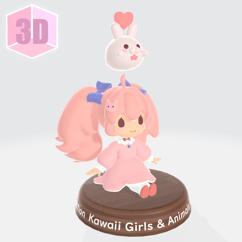 Rabbit Girl 3D #1