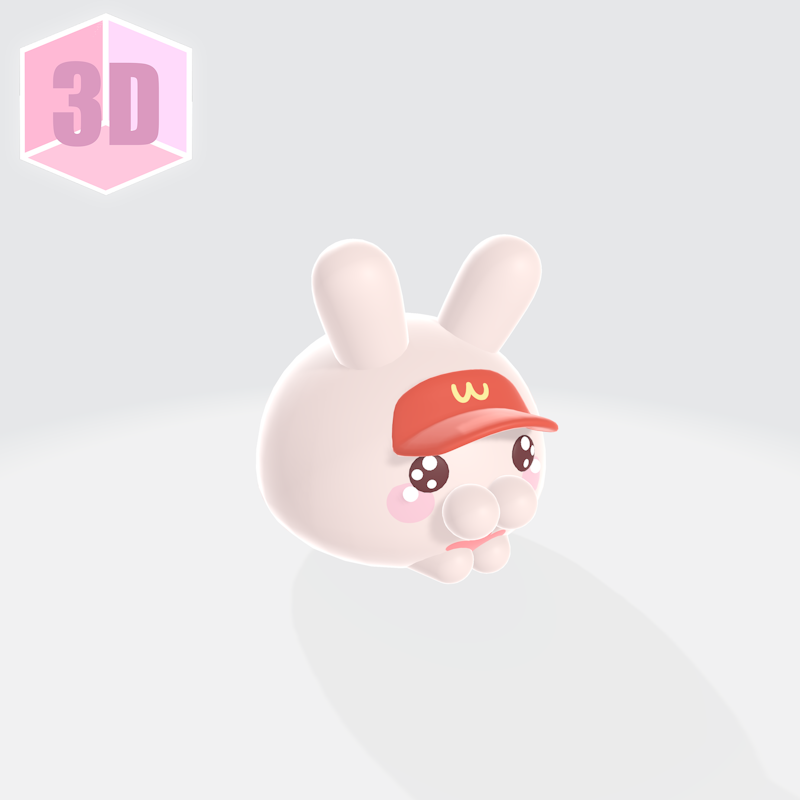 WcDonald's Crew Rabbit 3D