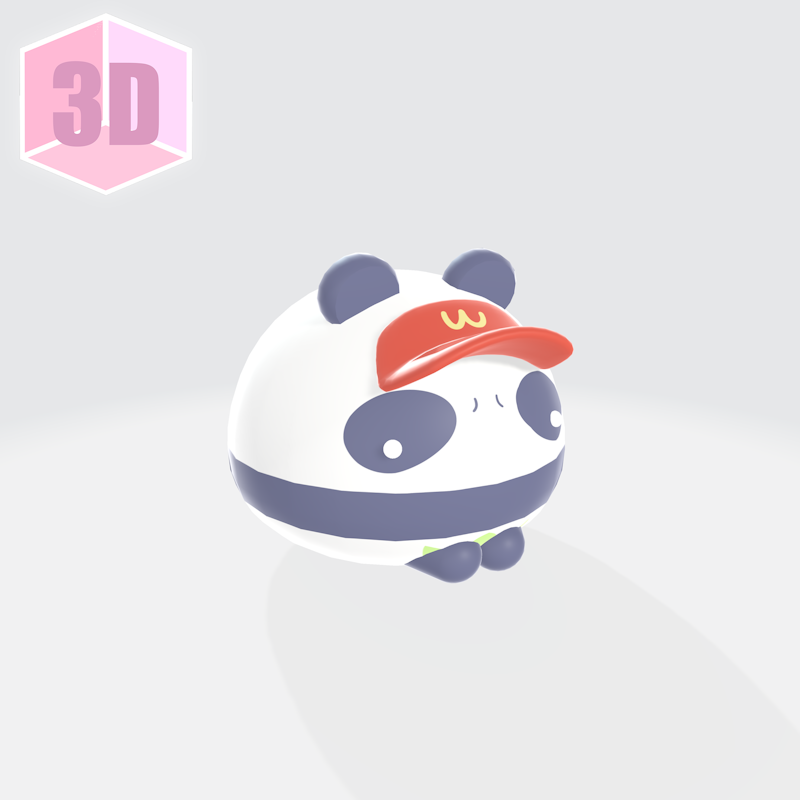 WcDonald's Crew Panda 3D