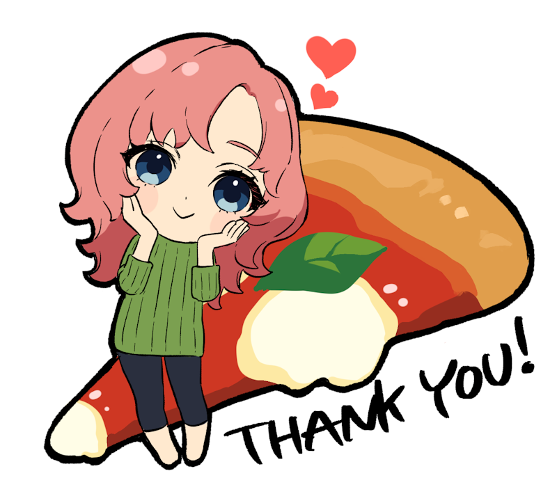 Thank You from Pizza Girl!